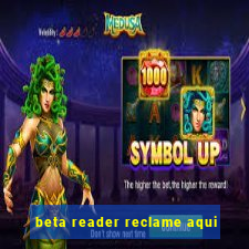 beta reader reclame aqui